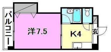 ラ・ヴェール泉の間取り画像