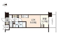 エスポワールⅠの間取り画像