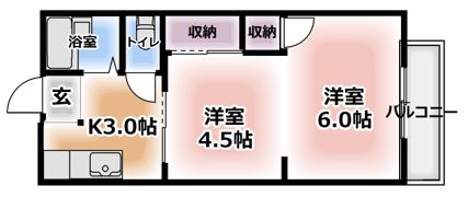 グレイスハイツの間取り画像