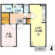 モンシャトー中央の間取り画像
