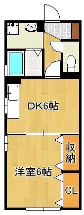 ヴァンソレーユ B棟の間取り画像