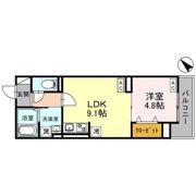 セレスティア白子 Ⅰの間取り画像