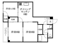 グレース辻町の間取り画像