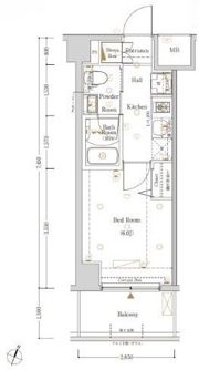 Log横浜伊勢町の間取り画像