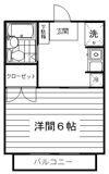 ホワイトコーポA棟の間取り画像