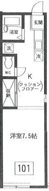 ファミールの間取り画像