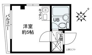 シャンテ板橋本町Bの間取り画像