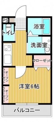 スカーレット海老園の間取り画像