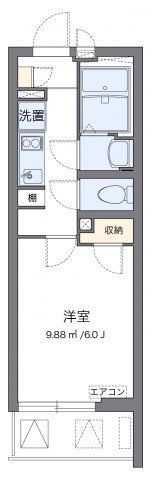 クレイノタウニー 高円寺の間取り画像