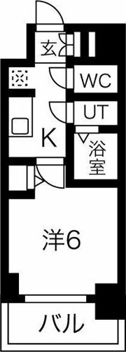 メイクス今池PRIMEの間取り画像
