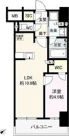 オープンレジデンシア池下THE ONEの間取り画像