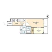 アヴァンカーサ三鷹の間取り画像