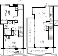 エスポワール・ドミールの間取り画像