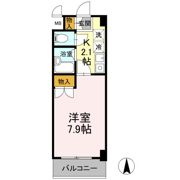 ヴァンテアン清水の間取り画像