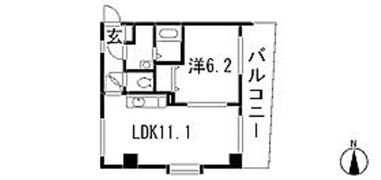 フリーシアの間取り画像