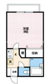 クレイドル湯浅の間取り画像