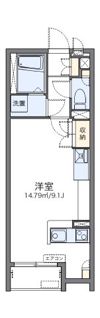 レオネクストBelleの間取り画像