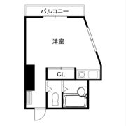 スクエアコート栄町の間取り画像