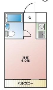 ダイドーメゾン岡本の間取り画像