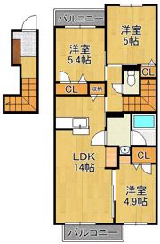 アミコートIの間取り画像