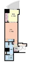 セレニテ梅田ESTの間取り画像
