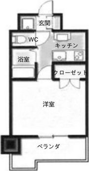 パルティール千種303号の間取り画像