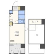 エステムコート梅田東アクアパレスの間取り画像
