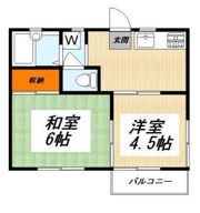 ヴィラ浜田山の間取り画像