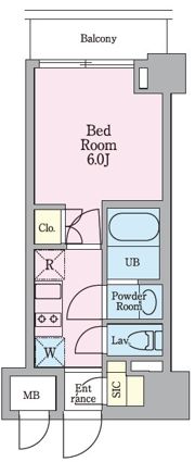 リビオメゾン戸越銀座の間取り画像