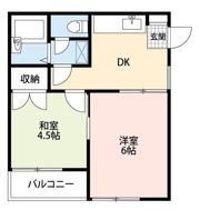 フジタケハイムの間取り画像