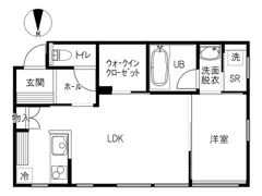 K-BASEⅥの間取り画像