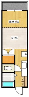 丸山荘の間取り画像