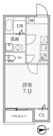 T’s Cuore西武柳沢の間取り画像