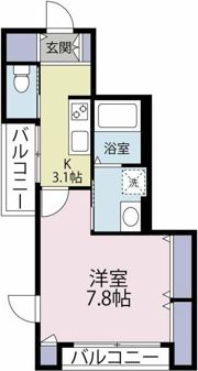 Maison K・Sの間取り画像