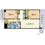 プリムヴェール愛宕の間取り画像