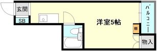 オリーブマンションの間取り画像