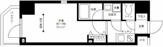 プライムアーバン白山の間取り画像