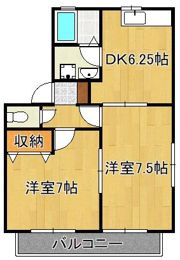 ベルエポック伊川の間取り画像