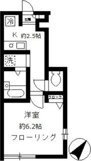 グレイス代々木の間取り画像