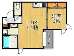 Regalestラフィエの間取り画像