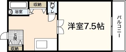 パルコープ五日市の間取り画像