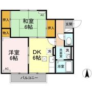 シャルム久米の間取り画像