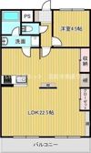 カワイマンションIIの間取り画像