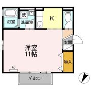 ボナールKⅡの間取り画像