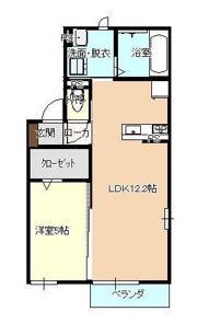 ペガサスの間取り画像