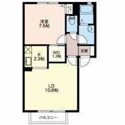 メゾンドアンソレイエの間取り画像