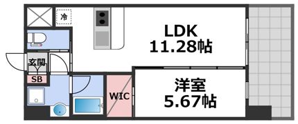 プレジオ森河内ASIANの間取り画像