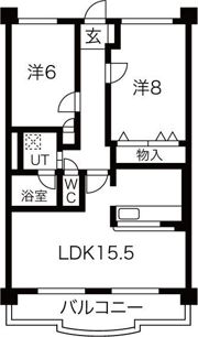 Bolson Aの間取り画像