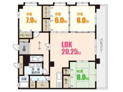 キャッスル西村の間取り画像