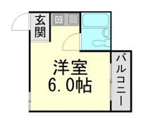 メゾン六甲の間取り画像